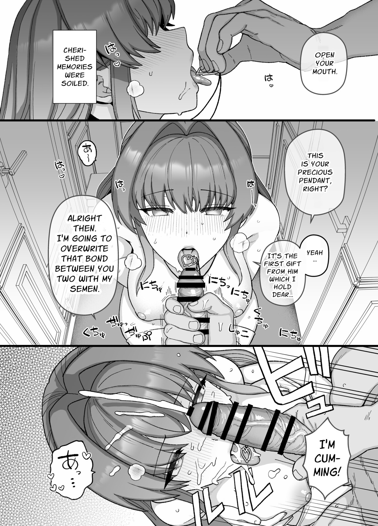 Hentai Manga Comic-Cuckold Trial: My girlfriend cheats on me for my sake-Read-37